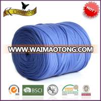 Fancy design hand knitting yarn wholesale china t-shirt yarn