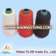 Polyester yarn spun on plastic cone /dyeing tube 60s/2 for sewing thread